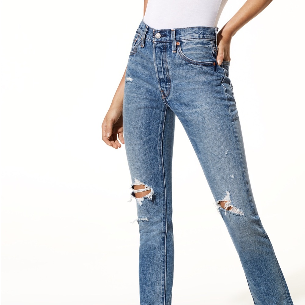 Levi’s 501 Skinny Jeans Old Hangouts Size 26